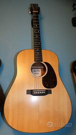 Chitarra acustica elettrificata Martin D-10E