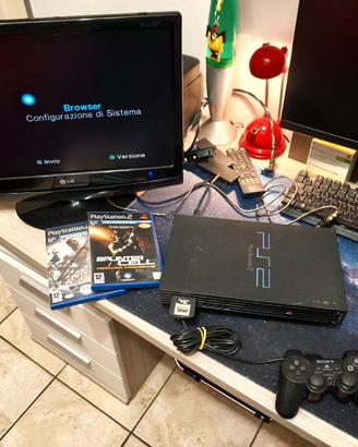 Sony PlayStation Ps2 SCPH-39004 + 2 giochi