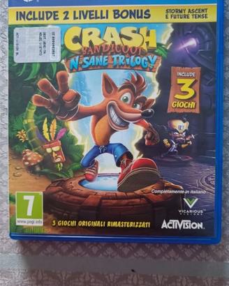 Crash Bandicoot N-Sane Trilogy Per PS4