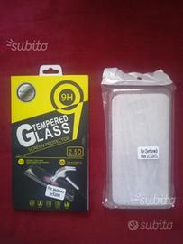 Asus zenfone 3 e p Smart 2019 custodie e vetro tem