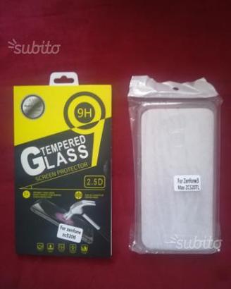 Asus zenfone 3 e p Smart 2019 custodie e vetro tem