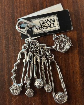 Spilla Gianni Versace vintage 1994 Medusa NUOVA