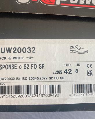 Scarpe antinfortunistiche U-Power nuove mai