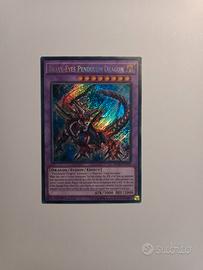 yugioh rara secr 1 ed Drago Pendulum Occhi Coraggi