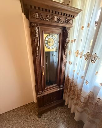 Orologio a pendolo stile barocco neorinascimentale