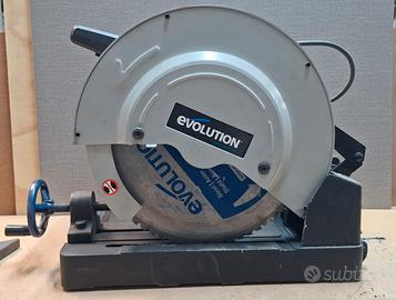 Sega troncatrice per ferro evolution Es355 raptor 