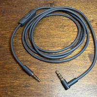 Beats cavo cuffia grigio angolato