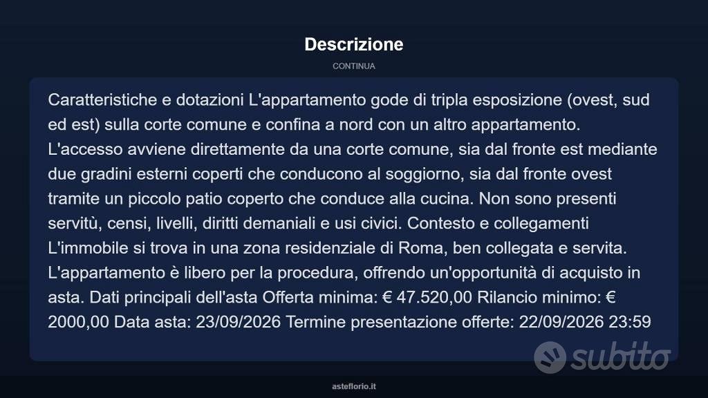 Appartamento – RM - Vista 4