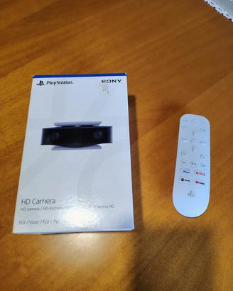 hd camera ps5 + telecomando 