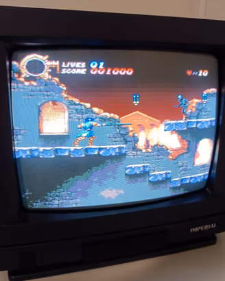 TV CRT IMPERIAL  14 pollici come nuova  Retrogames