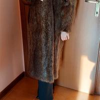 Pelliccia di castoro taglia M .