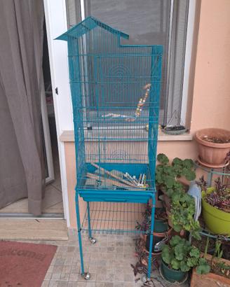 Gabbia per uccellini o pappagalli