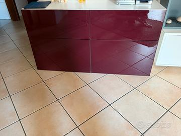 Mobile Ikea serie Besta due ante e due cassetti