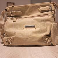 Borsa a tracolla H&B Hernan Beige con borsellino