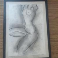 Quadro a carbocino Riproduzione