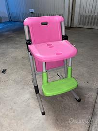 Seggiolone Slex con poggiapiedi