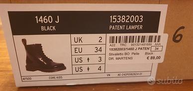Dr martens bambina 34 hotsell