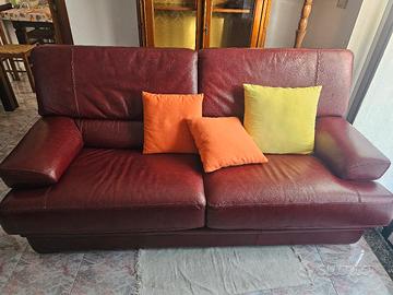 Divano in pelle 