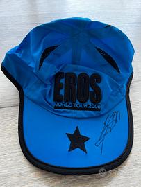 Cappello autografato Eros Ramazzotti
