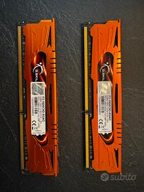 8GB ram ddr3 1600, coppia da 4GB