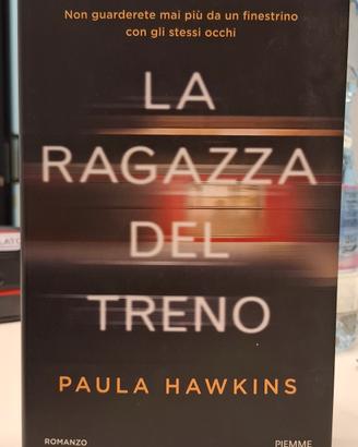 la ragazza del treno di paula Hawkins.  thriller 