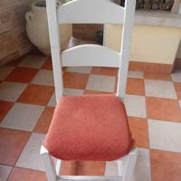 6 sedie legno massello