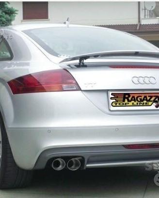 Audi TT 8J 1.8 -2.0 TFSI Post inox sdoppiato