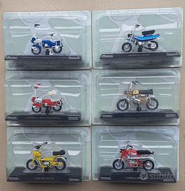 LOTTO 18 MODELLINI MOTORINO DIFFERENTI lunghi 8 cm