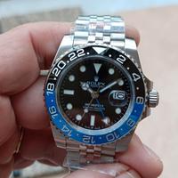 orologio automatico Nero blu 