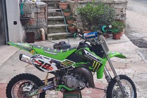 kawasaki 65 2 tempi cross  