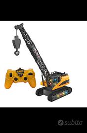 Gru Cingolata Radiocomandata 1:12 con Luci e Suoni