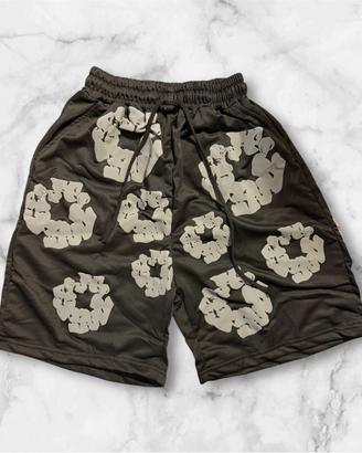 Pantaloncino denim tears