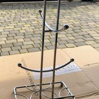 Porta tazze cromato e porta spezie