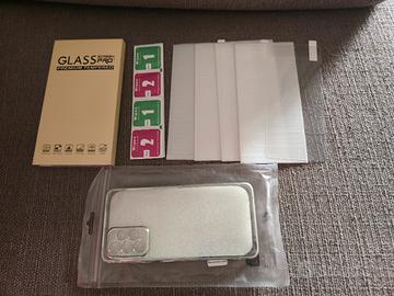 Samsung a52 4/5G Set pellicole vetro e Cover NUOVE
