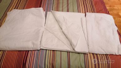 3 coprimaterassi per letto ad una piazza 