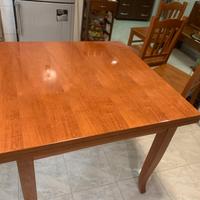 TAVOLA PIU 4 SEDIE IN LEGNO PERFETTA