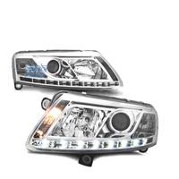 FARI AUDI A6 C6 04-08 CON DRL TRU CROMATI