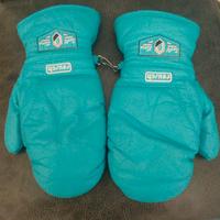 guanti da sci di pelle 