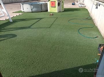 Prato inglese spessore 3 cm drenante ignifugo 