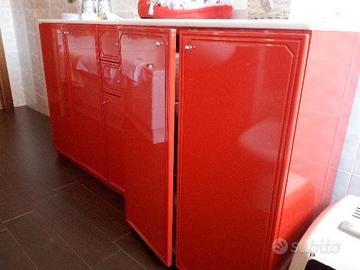 ARREDAMENTO BAGNO CON TOP IN MARMO 