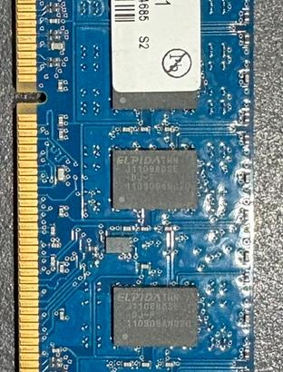 RAM HP ELPIDA 2GB DDR3 -10600E - EBJ21EE8BDFA-DJ-F