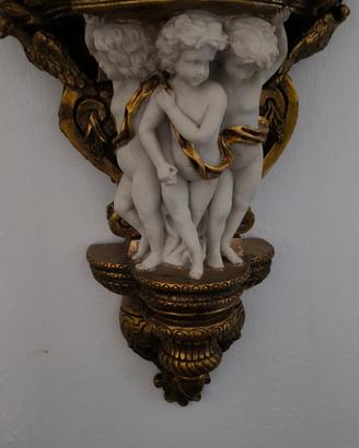 mensole con putti