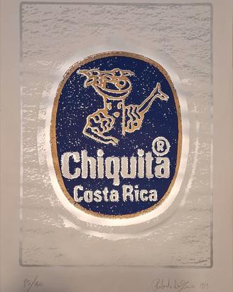 SERIGRAFIA ARTISTICA CHIQUITA 50X70