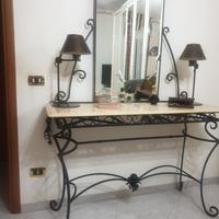 Consolle in ferro battuto artigianale