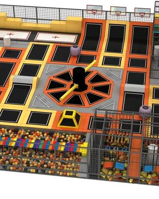 Trampoline Park per Aree Divertimento per Famiglie