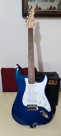Chitarra elettrica  con cassa 