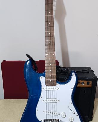 Chitarra elettrica  con cassa 