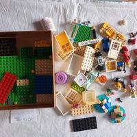 Mattoncini, personaggi, porte, finestre Lego