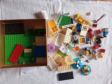 Mattoncini, personaggi, porte, finestre Lego