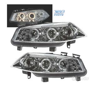 FARI PER RENAULT MEGANE 02-05 ANGEL EYES LED FONDO